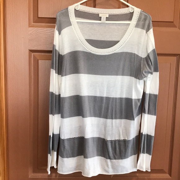 Chico's Tops - Chico’s Striped Top